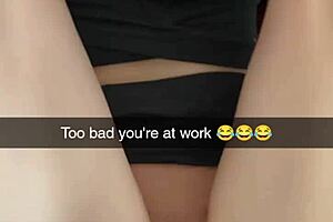 my real cheatin neibor richelle rose fuks on snapchat while huband at werk