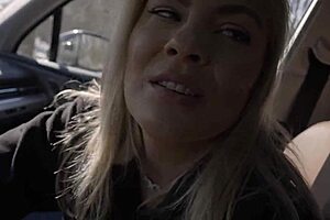 can you drive while i suck your dick in this pov blowjob scene?