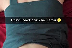 my real cheatin neibor richelle rose fuks on snapchat while huband at werk