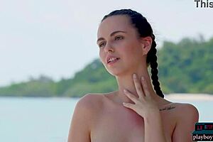 Two Ukrainian milf babes, Jana Bubu and Elina, doin softcore stuff, so hot