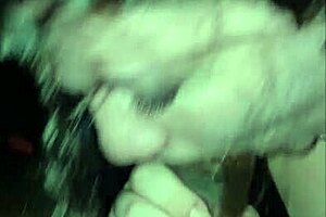 sexy young lady sucks big dick and gets massive facial!