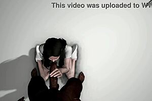 Megan F Banged By Big Black Cock In Group Rough Anal