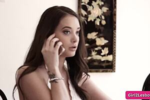 Mature Friend Seduces Horny Teen Lesbian Girl