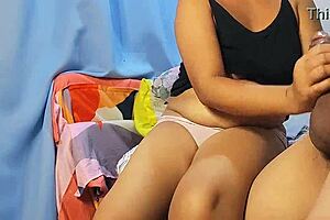 Is this Pinay stepmom ready for her stepson's monster cock?