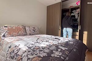 why does my stepmom touch herself while i watch in the closet?