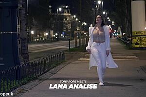 Tony Rope Meets Lana Analise for Barefoot Blowjob and Anal Fun