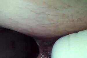 Wife takes anal while using her wand! 🔥