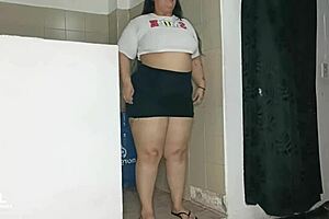 Horny at Home, I Call My Neighbor for a Steamy Full Visit.