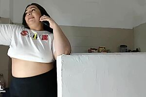 Horny at Home, I Call My Neighbor for a Steamy Full Visit.
