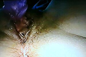 blindfolded wife gets fucked with rabbit toy and cum 😈