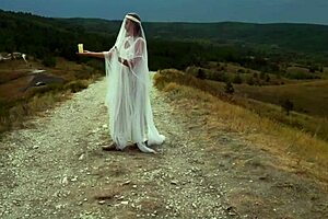 Amateurs hiking to the top of the hill.