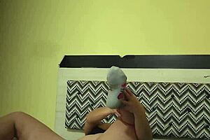 Damn! My Mother-in-Law Caught Masturbating Alone in Sexy Lingerie!