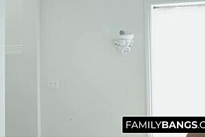 Teen Licks Stepmom's Big Ass Pussy