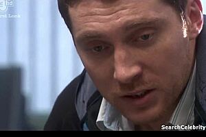 Rebecca Atkinson topless in Shameless, giving blowjob and handjob.