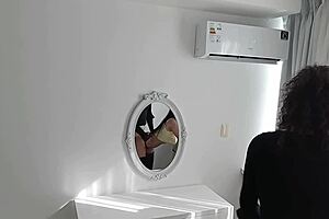 big cock t r v fucks me with my thong on and barefoot busty and big ass latina brunette