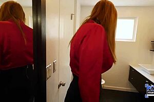 Lauren Phillips rides with her big tits bouncing