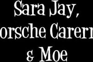 Moe Slams Sexy Porsha Carrera in Wild Interracial Doggystyle