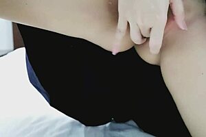 cute teen 18+ in shower with dildo pov 😏