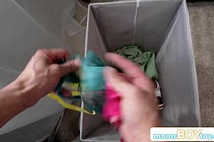 Busty Curvaceous Richelle Ryan Catches Peeping Dirty Panty Sniffing Stepson Fucks Him Hard - S1 E2