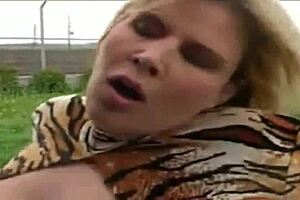 i licked her mature big tits and got a cumshot all over, but i meant to say pussy, with rough sex and muff diving