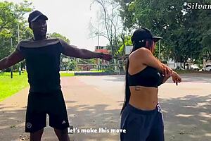 Busty milf student fucked by trainer with big black cock xanderblackx