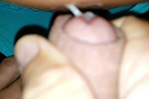 Cumshot Soaks My Wife's Panties - Karina and Lucas' Hot Moment