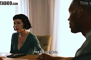 Husband's Boss This Is The Dinner I Was Looking For With Choking And Blowjob