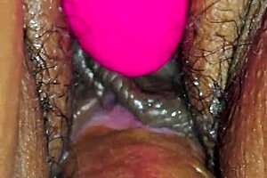 Latina homemade close-up