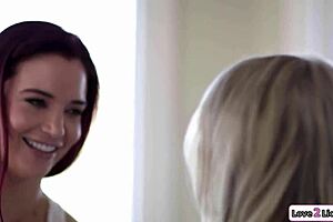 i watch busty maids lick boss's pussy