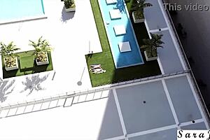 Sara jay receives close-up tongue fucking