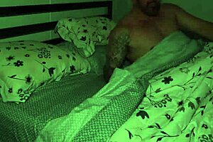 Stepfamily in lingerie fucks with big cock for creampie taboo