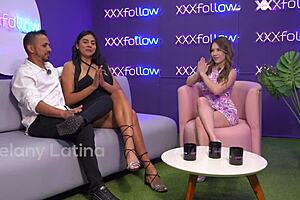 MelanyLatina Hot Wife Fucked by Tommy Miller in Real XXXFollow Sessions with DaniOrtiz Podcast