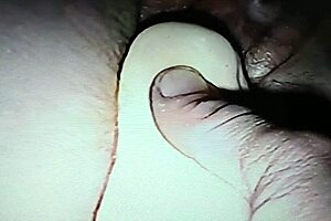 Her Cum Drips From Dildo-Fucked Wife