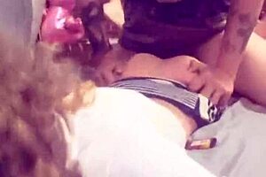 cheating milf wife bred on snapchat selfie, so kinky! 😈