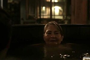 Gaby Hoffmann and Cherry Jones Bare All in Transparent!