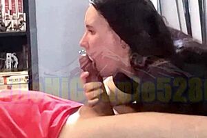 amateur big-tittied milf pawg sucks pierced dick bounces on cock and gets railed from behind milehicouple5280