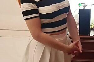 Abriendo el culo de mi novia por primera vez hasta terminar dentro