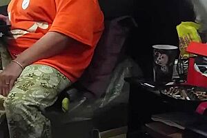 My Stepmom Pretends Not To Look At The Monster Cock