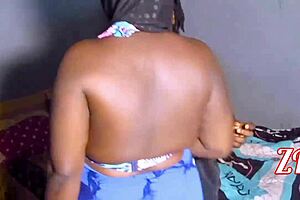 Workout Turns Into Hot Lesbian Strap-On Sex