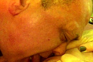 Granny Gets Off with Tongue, Toy, and Hard Cock