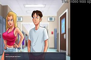 roxxie and mia have intense sex in the locker room