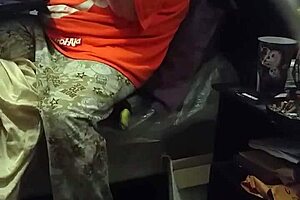 My Stepmom Pretends Not To Look At The Monster Cock