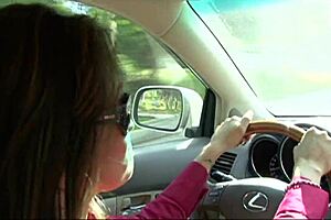 I foun' Claudia Valentine on da interracial cougar hunt and fingered her asshole