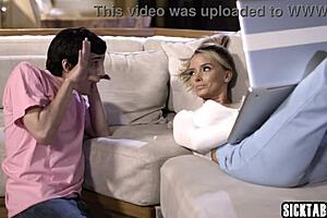 Hardcore Sex Keeps Me Up, Says Milf Stepmom Pristine Edge to Stepson!