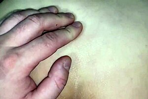 Stepmom in a mask sucks my cock with big tits out