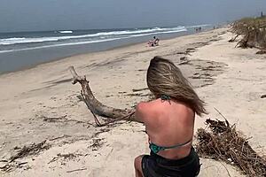 Ejaculation In Public As She Keeps Going Until I Finish