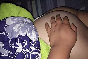 Fucking my best friend's mom with creampie and assfucking