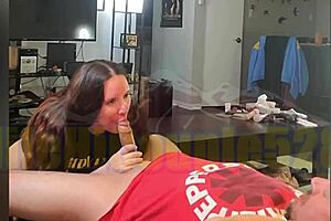 amateur big-tittied milf pawg sucks pierced dick bounces on cock and gets railed from behind milehicouple5280