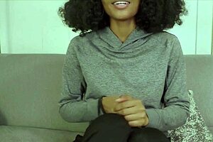 Demonstrating new workout routine for step mom