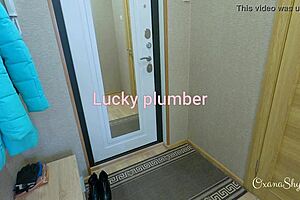 Lucky plumber encounter